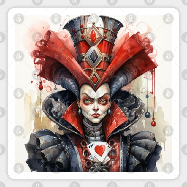 Queen of Hearts Magnet by tfortwo